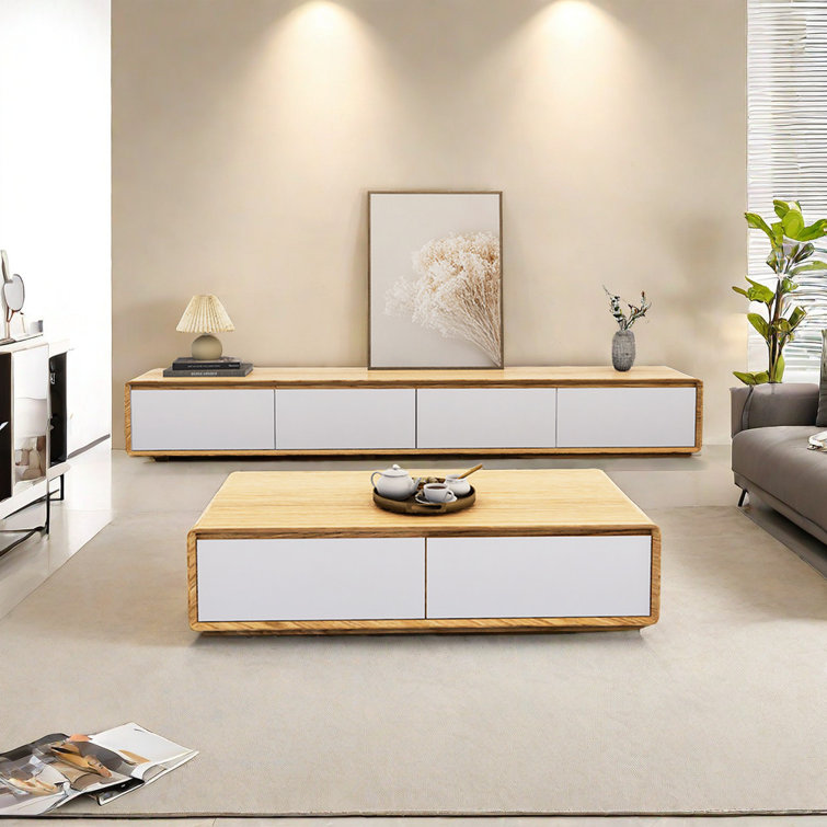 LUAR AND FURNITURE CORP. HighEnd Coffee Table And TV Stand